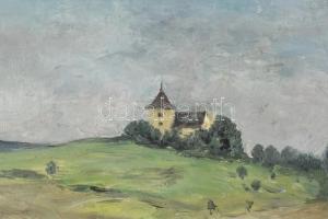 Négely R.jelzéssel: Tájkép. Olaj, vászon, keretben, 46x65cm