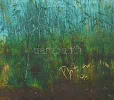 Pfitzner '94 jelzéssel: Balatoni látkép a Tihanyi apátsággal. Olaj, farost, apró felületi sérül...