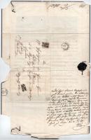 1851 Bécs, Batthyány József (1770-1851) kamarás gyászjelentése