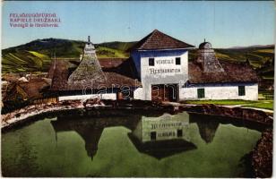 Felsőzúgó-fürdő, Ruzsbachfürdő, Bad Ober Rauschenbach, Kúpele Vysné Ruzbachy; Kapiele Druzbaki / vendéglő és fürdőforrás / restaurant and water spring