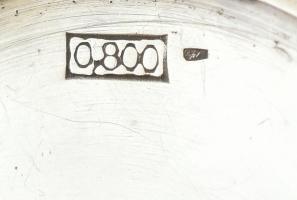 Longines niellós, aranyozott ezüst női alakokkal és tigrissel díszített dupla ezüst fedeles zsebóra....