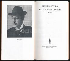 Krúdy Gyula: Pál apostol levelei. Bp., 1995, Szenci Molnár Társaság. Megjelent 1000 példányban, 396....
