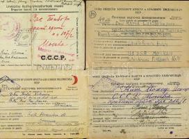 10 db II. vh. hadifogolylap / 10 P.O.W. cards 2nd World War