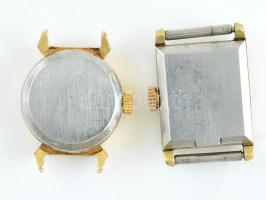 2 db régi női Omega óra, működik, tisztításra szorul. d: 17 mm