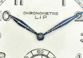 LIP Chronometer , hibátlan számlappal, szép, működő állapotban d: 45 mm