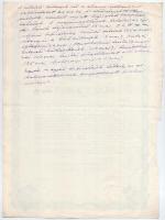 Budapest 1937. "Budapest Székesfővárosi Közlekedési R.-T." kötvénye 25db élvezeti jegyről,...