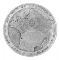 Franciaország DN "RF (Francia Köztársaság)" ezüstözött érem Párizsi Pénzverő dísztokban (8...