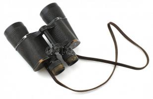 cca 1930-1940 Carl Zeiss Jena Binoctar 7x50 távcső, kisebb kopásnyomokkal, 20,5x17,5 cm