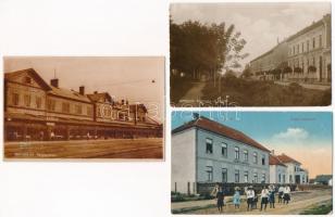 Dombóvár - 6 db régi képeslap