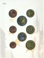 Csehország 2004. 1c-2E (8xklf) "Euro próbaveretek" szettben T:BU
Czech Republic 2004. 1 C...