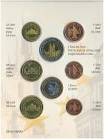 Csehország 2004. 1c-2E (8xklf) "Euro próbaveretek" szettben T:BU
Czech Republic 2004. 1 C...