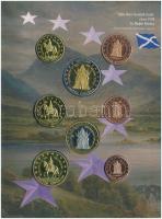 Nagy-Britannia 2003. 1c-2E (8xklf) "Euro próbaveretek" szettben T:BU
United Kingdom 2003....