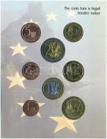 Szlovákia 2004. 1c-2E (8xklf) "Euro próbaveretek" szettben T:BU
Slovakia 2004. 1 Cent - 2...