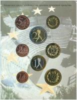 Bulgária 2004. 1c-2E (8xklf) "Euro próbaveretek" szettben T:BU
Bulgaria 2004. 1 Cent - 2 ...