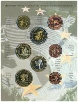 Bulgária 2004. 1c-2E (8xklf) "Euro próbaveretek" szettben T:BU
Bulgaria 2004. 1 Cent - 2 ...