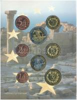 Ciprus 2004. 1c-2E (8xklf) "Euro próbaveretek" szettben T:BU
Cyprus 2004. 1 Cent - 2 Euro...