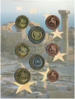 Ciprus 2004. 1c-2E (8xklf) "Euro próbaveretek" szettben T:BU
Cyprus 2004. 1 Cent - 2 Euro...