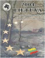 Litvánia 2004. 1c-2E (8xklf) "Euro próbaveretek" szettben T:BU Lithuania 2004. 1 Cent - 2 Euro (8xdiff) "Euro trial set" C:BU