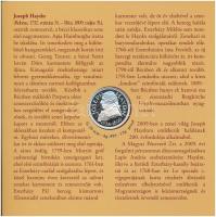 2009. 5Ft-200Ft "Haydn" (6xklf) forgalmi sor szettben + "Joseph Haydn" Ag emléké...