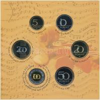 2009. 5Ft-200Ft "Haydn" (6xklf) forgalmi sor szettben + "Joseph Haydn" Ag emléké...