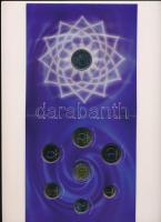 2007. 1Ft-100Ft (8xklf) forgalmi sor szettben, benne 50Ft "50 éves a Római Szerződés" T:BU...