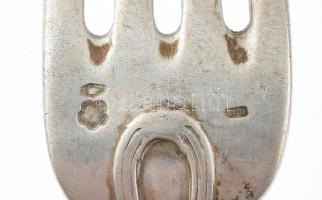 Ezüst(Ag) keresztelő készlet, jelzett, 4 db-os, bruttó: 177,75 g