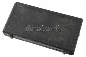 Ezüst(Ag) keresztelő készlet, jelzett, 4 db-os, bruttó: 177,75 g