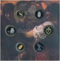 2013. 5Ft-200Ft (6xklf) forgalmi sor szettben + 2013. 1000Ft Cu-Ni-Zn "Egri csillagok". A ...