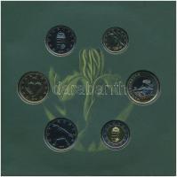 2019. 5Ft-200Ft (6xklf) "Természeti értékek forgalmi pénzeinken - Magyar nőszirom" forgalm...