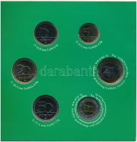 2011. 5Ft-200Ft (6xklf) forgalmi sor szettben + 3000Ft Ag "Az Európai Unió Tanácsának magyar el...