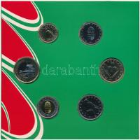 2011. 5Ft-200Ft (6xklf) forgalmi sor szettben + 3000Ft Ag "Az Európai Unió Tanácsának magyar el...