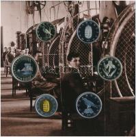 2016. 5Ft-200Ft (6xklf) forgalmi sor szettben + 2016. 50Ft "Hetvenéves a Forint" T:PP pati...