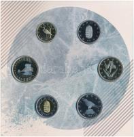 2018. 5Ft-200Ft (6xklf) "Pengék a jégen" forgalmi sor szettben + 50Ft "Jégkorong vilá...