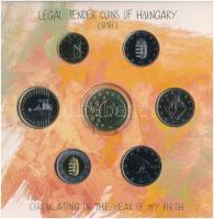 2017. 5Ft-200Ft (6xklf) + Emlékérem "Baby Coin Set - Magyarország pénzérméi születésem évében&q...