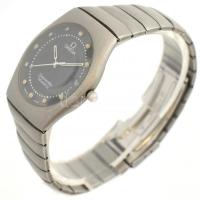 Omega Seamaster quartz karóra, fém szíjjal, nem jár, d: 3,7 cm