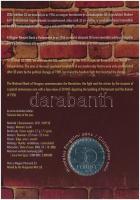 2006. 50Ft Cu-Ni "1956-os forradalom" emléklapon T:1