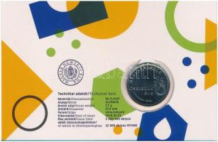 2018. 50Ft "Családok éve" elsőnapi veret sorszámozott emléklapon, alacsony sorszámmal &quo...