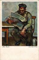 1916 Mei Ruah / WWI German military art postcard. Kriegspostkartenverlag Fritz W. Egger Nr. 102. s: Hiasl Maier-Erding + Batterie No. 1. des k.u.k. Feldkanonenregimentes Nr. 11. (EK)