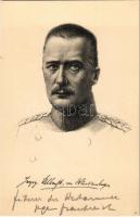 Herzog Albrecht von Württemberg / WWI German military commander, the last Württemberger crown prince. Stengel & Co.