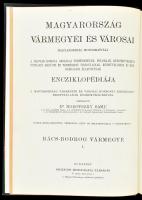 Dr. Borovszky Samu (szerk.): Bács-Bodrog Vármegye I. Magyarország vármegyéi és városai, Magyarország...