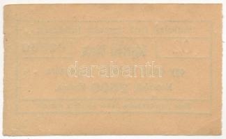 Miskolc 1926. "Miskolczi Orthodox Izraelita Anyahitközség" vágatási bárca, egy darab borjú...