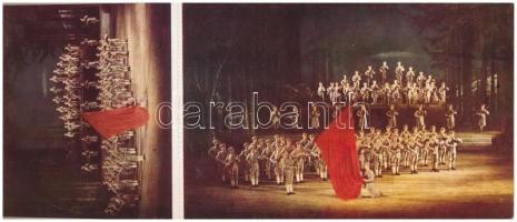 Pyongyang, Pjongjang; - Epopee Musicale et Choregraphique - Notre patrie glorieuse - Modern Észak-ko...