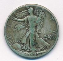 Amerikai Egyesült Államok 1942. 1/2$ Ag "Walking Liberty" T:3 USA 1942. 1/2 Dollar Ag "Walking Liberty" C:F Krause KM#142