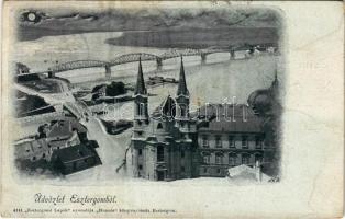 1899 (Vorläufer) Esztergom, este. Esztergomi Lapok nyomdája Hunnia könyvnyomda 4141. (EK)