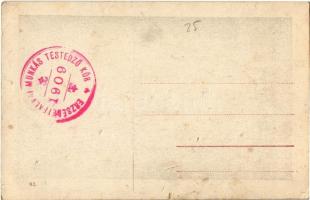 Bánó Irén opera- és operett-énekesnő (szoprán) + "1909 ERZSÉBETFALVAI MUNKÁS TESTEDZŐ KÖR"