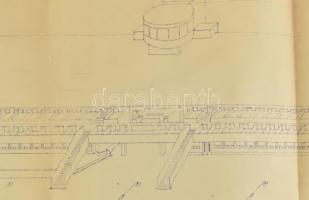 Az 1933-ban megnyitott kerepesi úti ügető (BÜE) távlati látványterve vázlatosan. Nagy méretű (a terv...