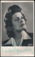 Karády Katalin (1910-1990) színésznő aláírt fotólapja