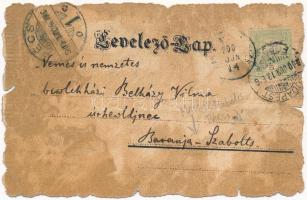 1900 Budapest, Buda látképe anno 1650. Kaucky L. kiadása Prágában (EK)