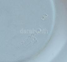 Wedgewood tálka. Biszkvit porcelán, festett, jelzett, hibátlan, d: 11 cm