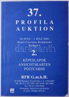 37. Profila Auktion 2. Képeslapok - aukciós katalógus 450 oldallal. 2001.